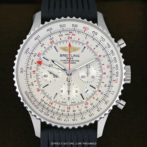 second hand breitling navitimer|breitling pre owned men's watches.